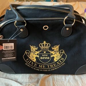 juicy couture pet carrier